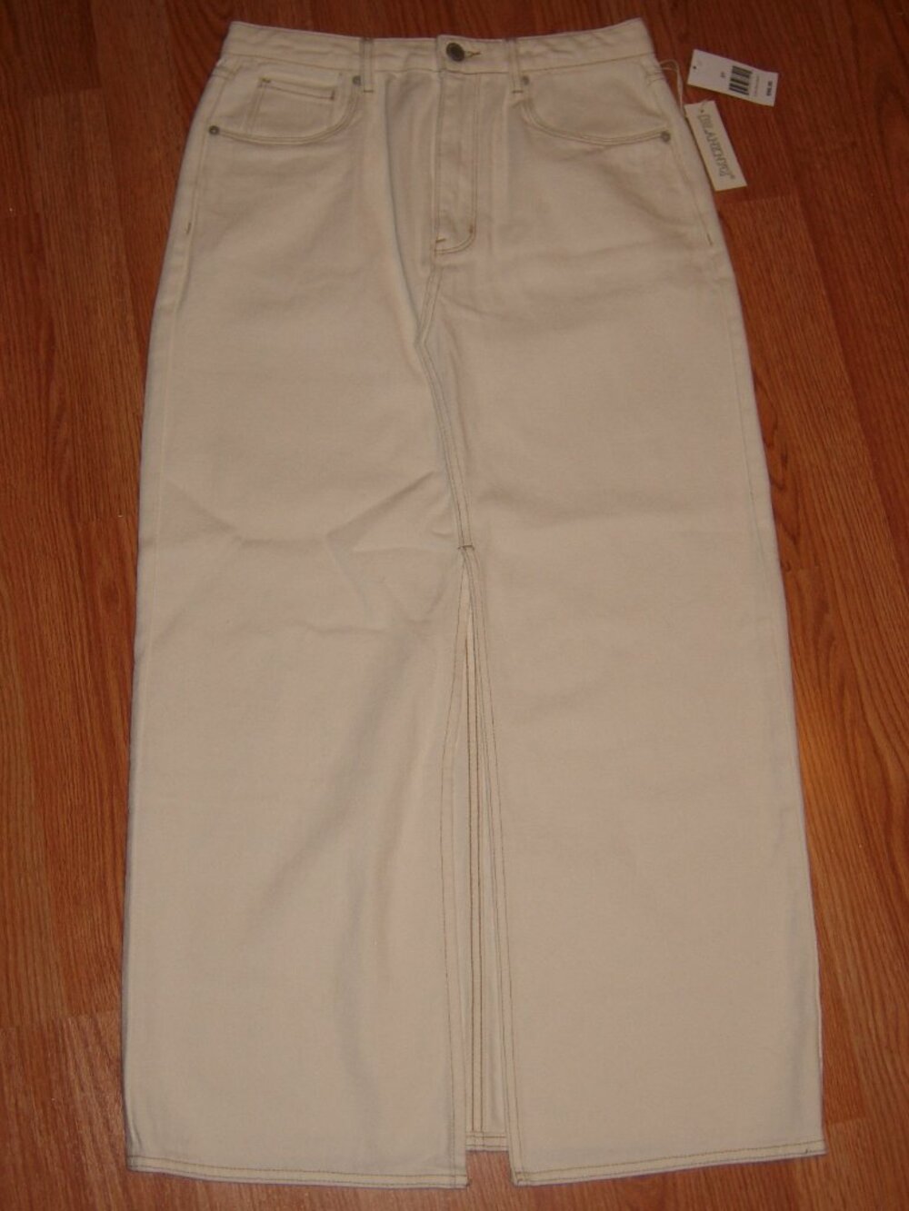 Blank NYC Ecru Maxi Skirt 27 - Picture 2 of 7